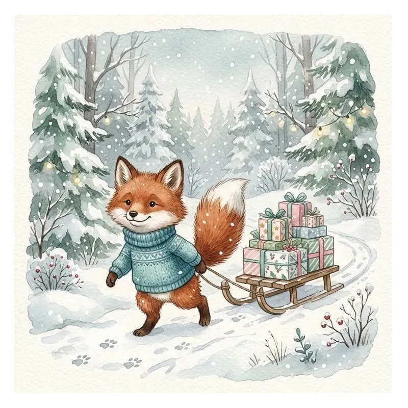 Cute Storybook Animal Illustrations