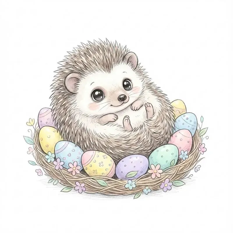 Whimsical Kawaii Baby Animals