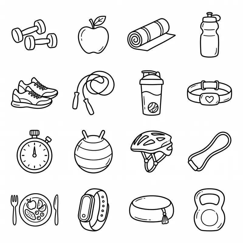 Whimsical Doodle Icon Set Generator