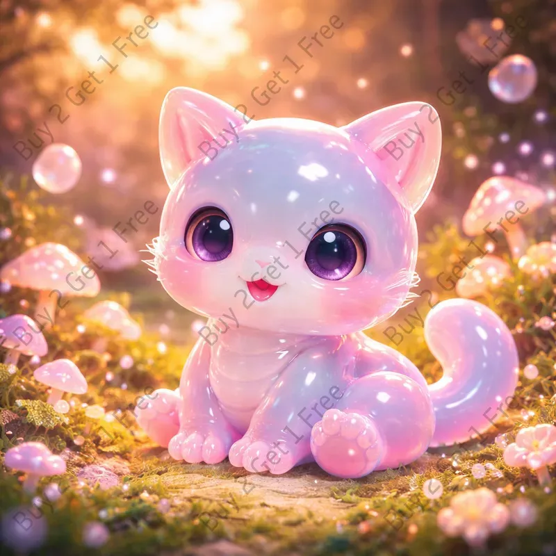 Whimsical 3D Fantasy Jellybaby Creatures