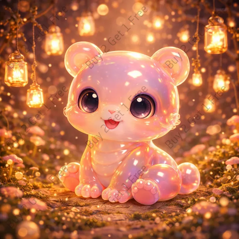 Whimsical 3D Fantasy Jellybaby Creatures