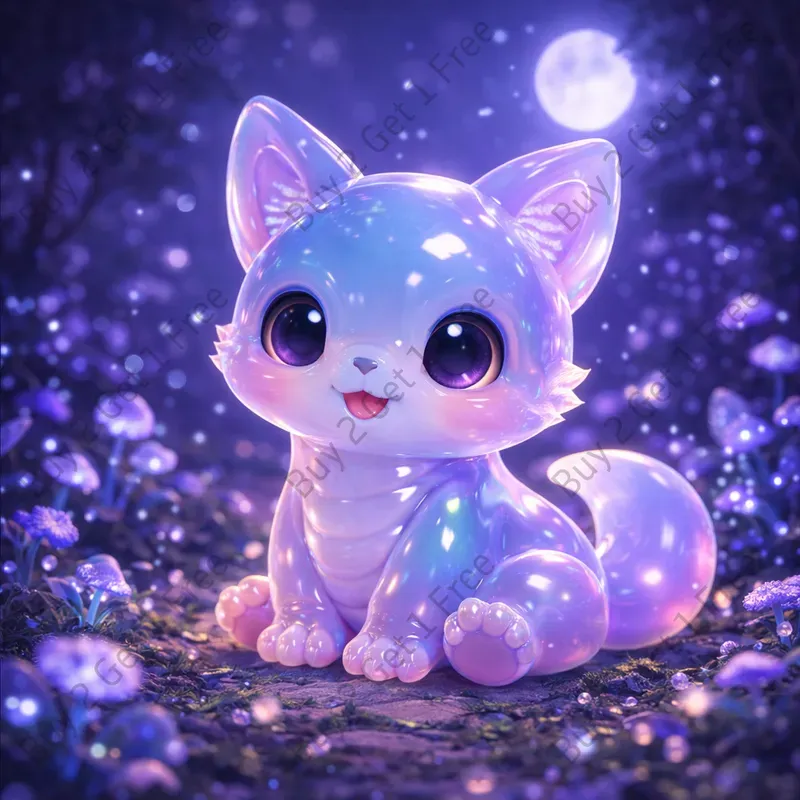 Whimsical 3D Fantasy Jellybaby Creatures