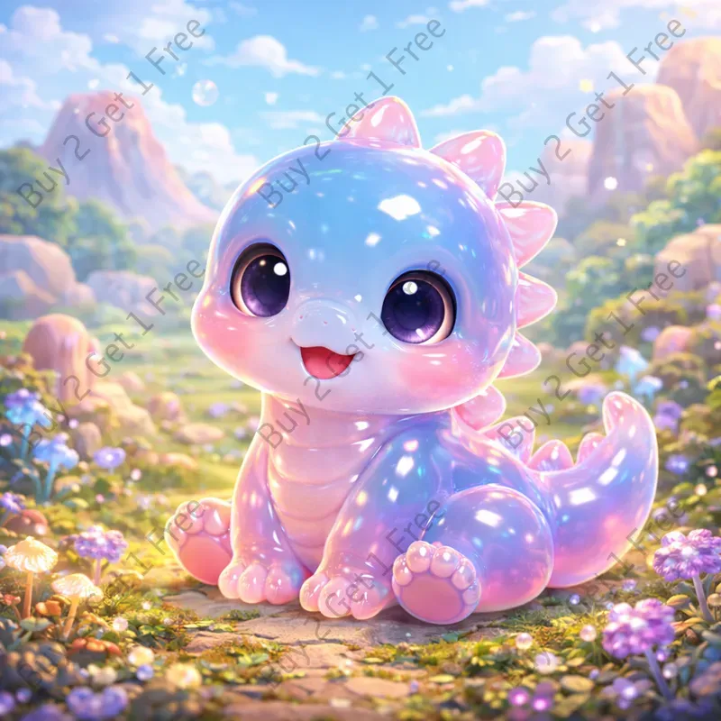 Whimsical 3D Fantasy Jellybaby Creatures