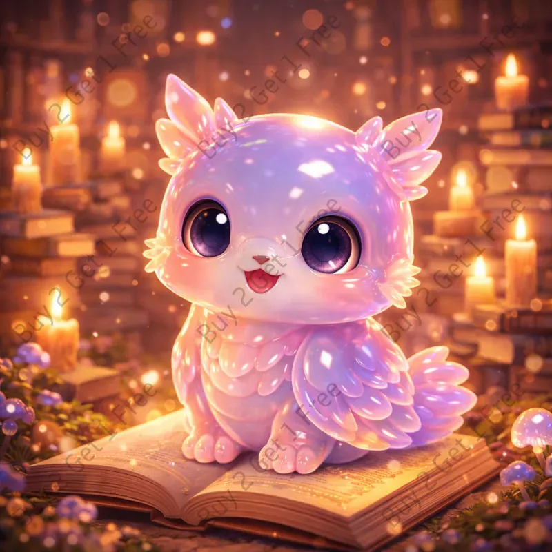 Whimsical 3D Fantasy Jellybaby Creatures