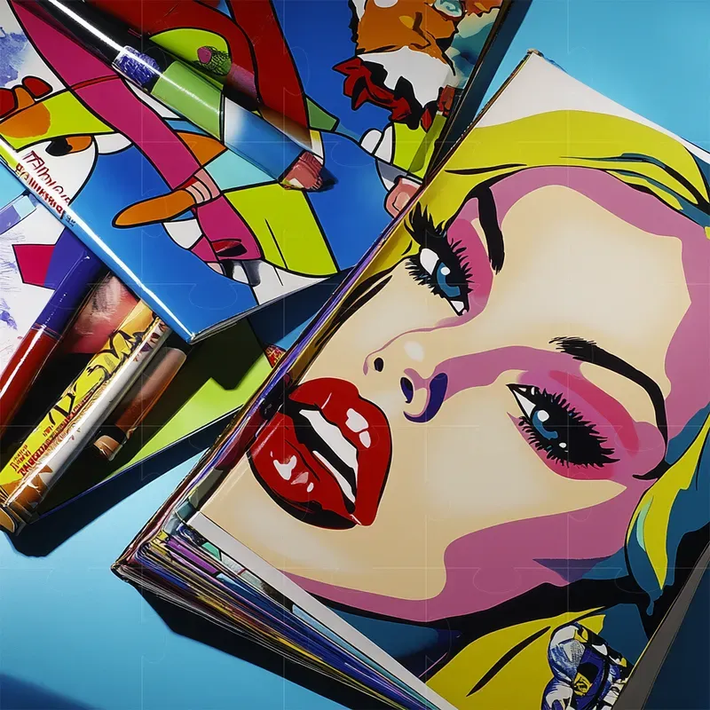 Bold Pop Art Still Lifes