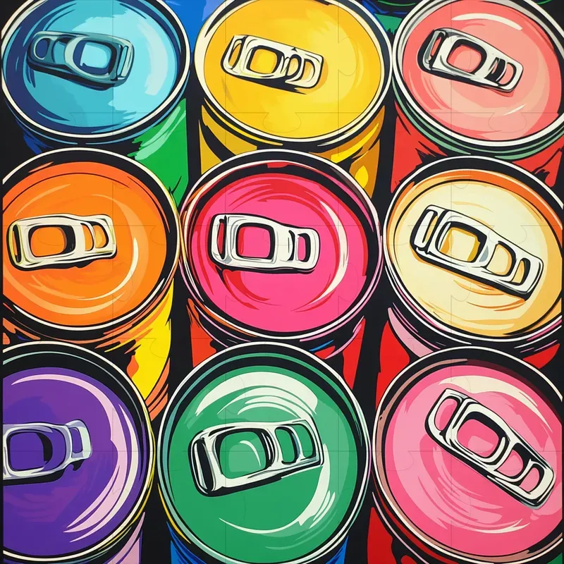 Bold Pop Art Still Lifes