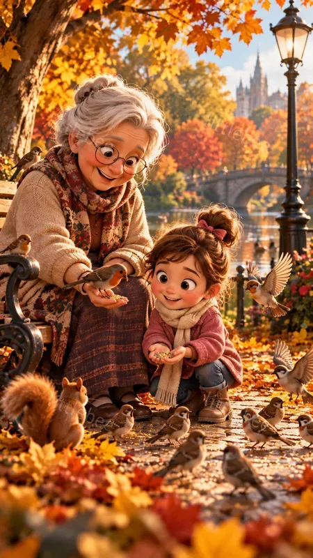 Heartwarming 3D Cartoon Stories