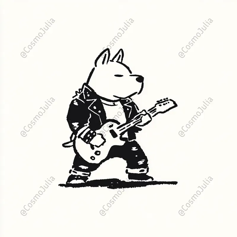Cool Streetwear Dogs Illustrations