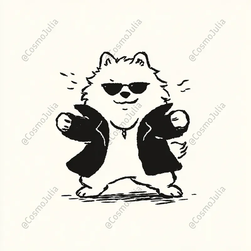 Cool Streetwear Dogs Illustrations