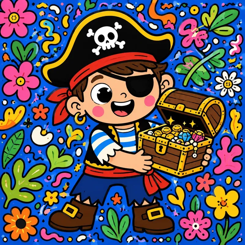 Vibrant Pop Doodle Character Packs