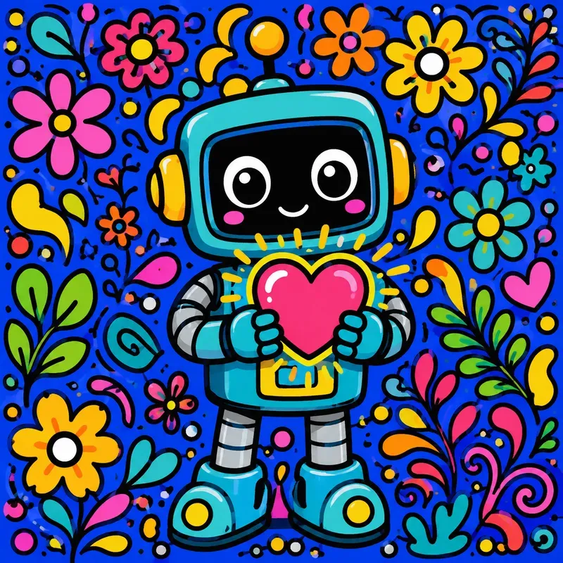 Vibrant Pop Doodle Character Packs
