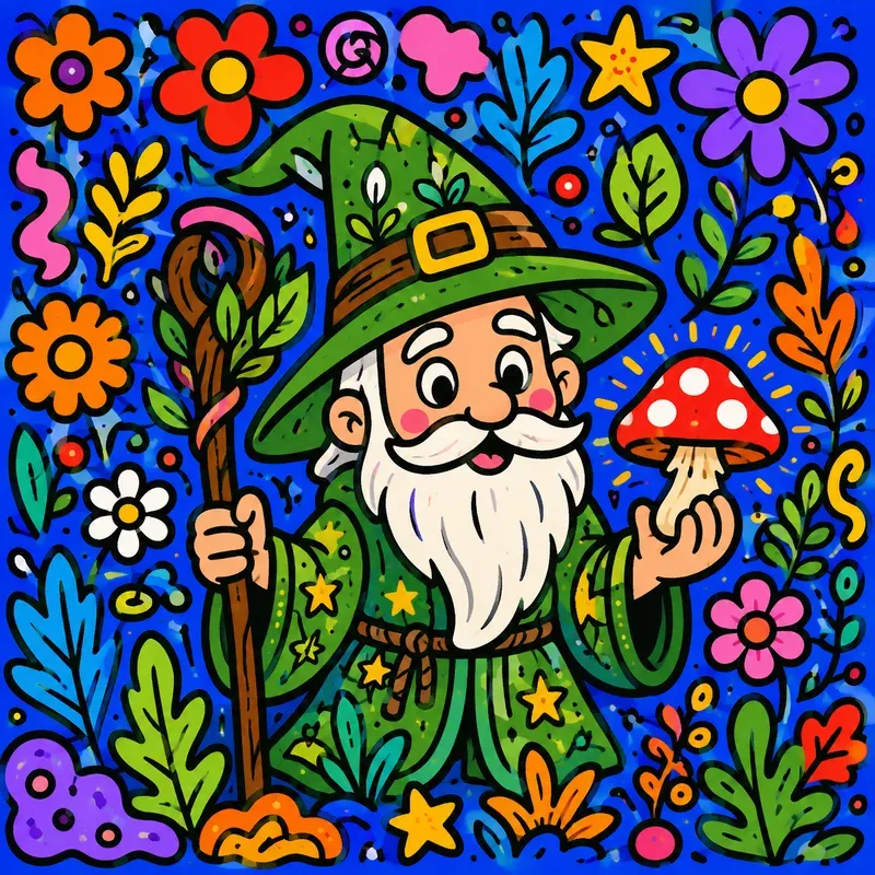 Vibrant Pop Doodle Character Packs