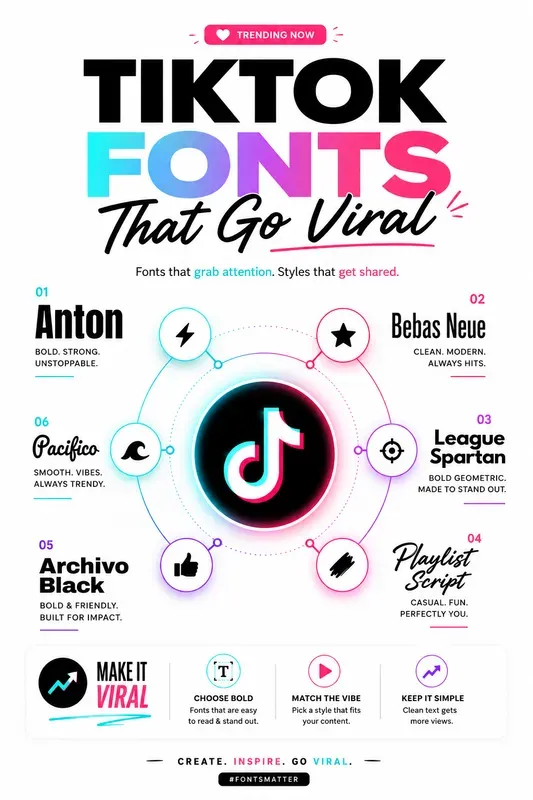 Viral Social Media Fonts