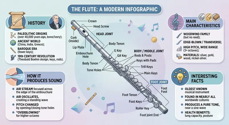 Infographics Of Musical Instruments