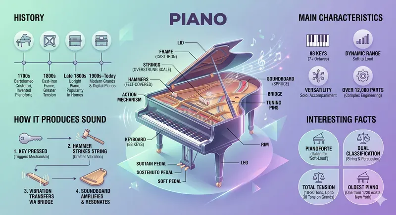 Infographics Of Musical Instruments