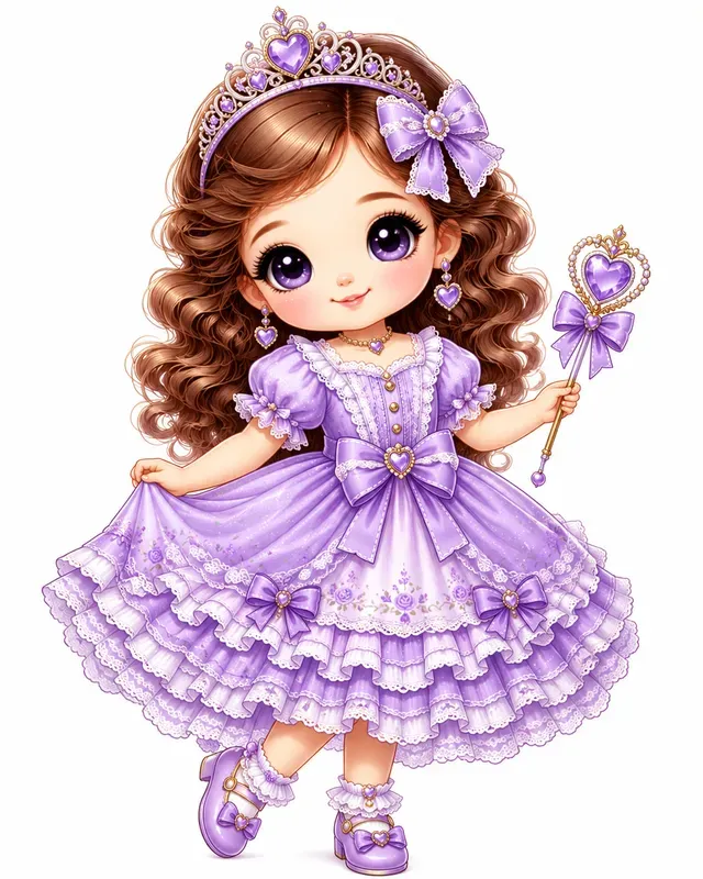Cute Girls Kawaii Clipart