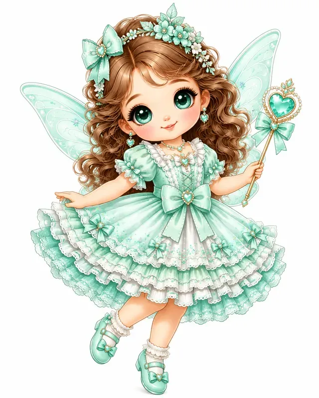 Cute Girls Kawaii Clipart