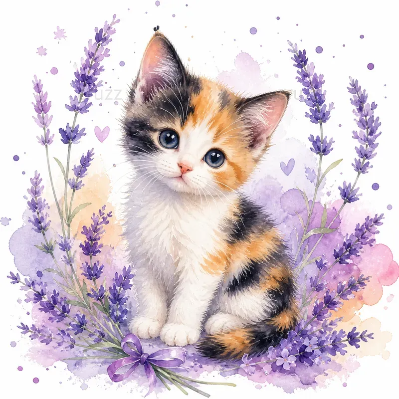 Dreamy Watercolor Animal Illustrations