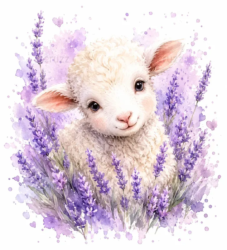 Dreamy Watercolor Animal Illustrations