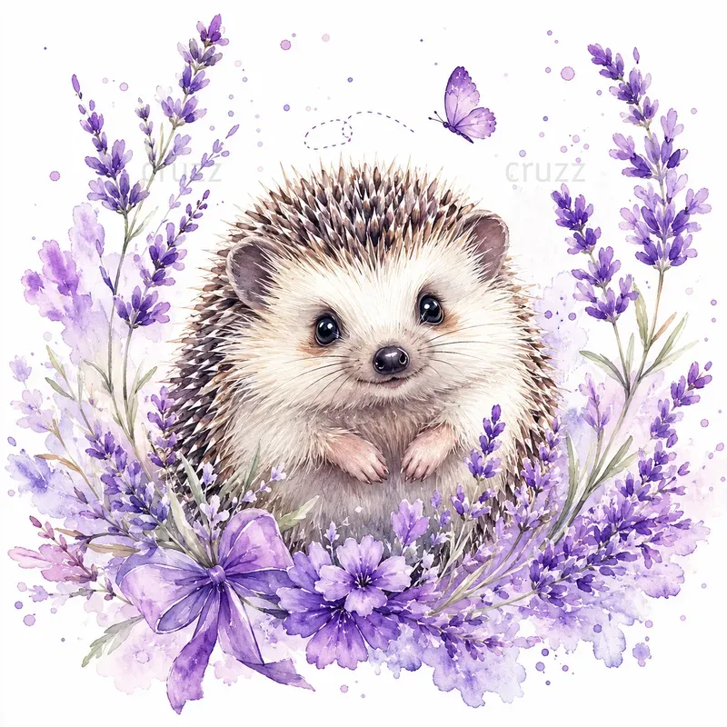 Dreamy Watercolor Animal Illustrations