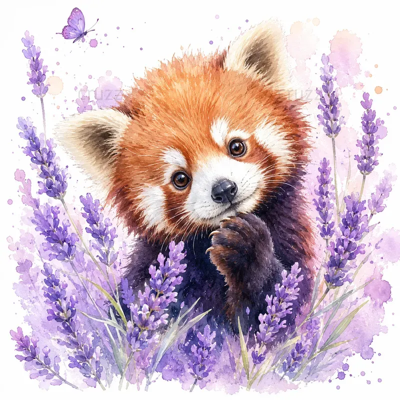 Dreamy Watercolor Animal Illustrations
