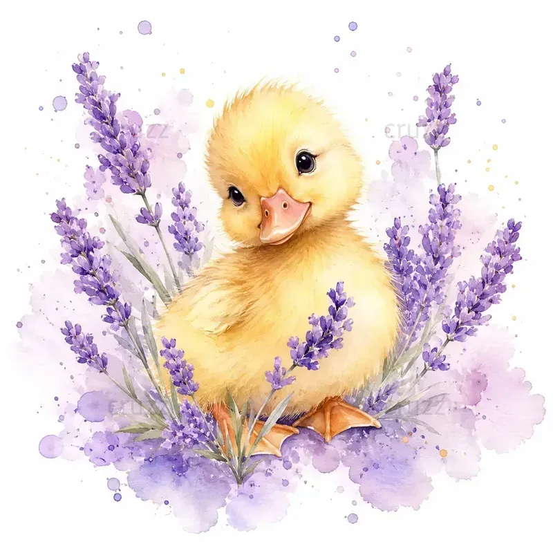 Dreamy Watercolor Animal Illustrations