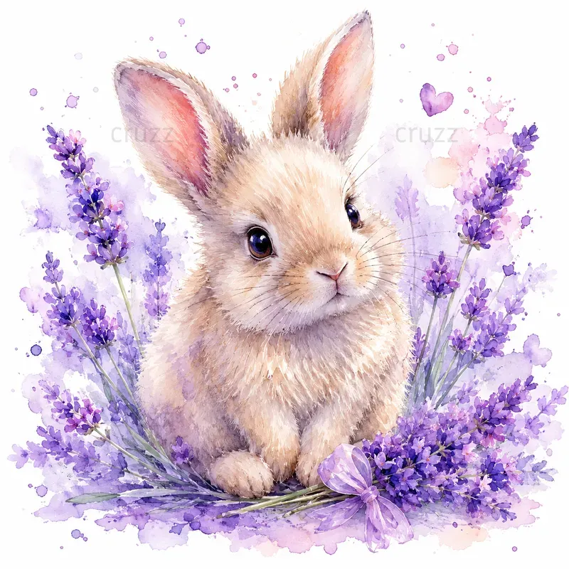 Dreamy Watercolor Animal Illustrations