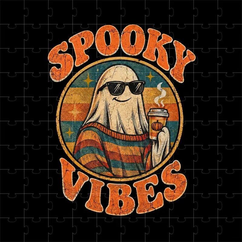 Vintage Halloween Tshirt Graphic Art
