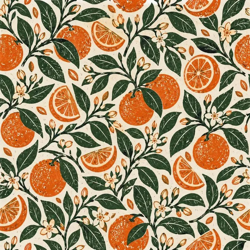 Modern Blockprint Pattern Tiles