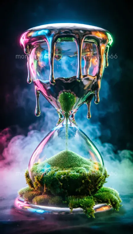Atmospheric 3D Poster Backgrounds