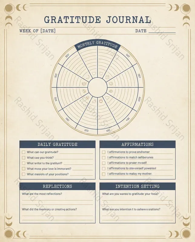 Premium Gratitude Journal Templates
