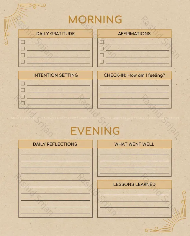 Premium Gratitude Journal Templates