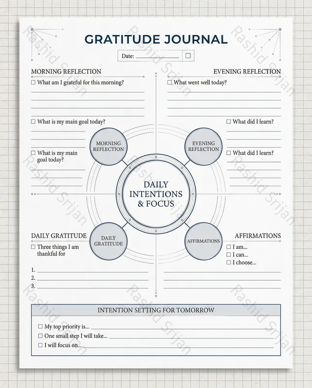 Premium Gratitude Journal Templates