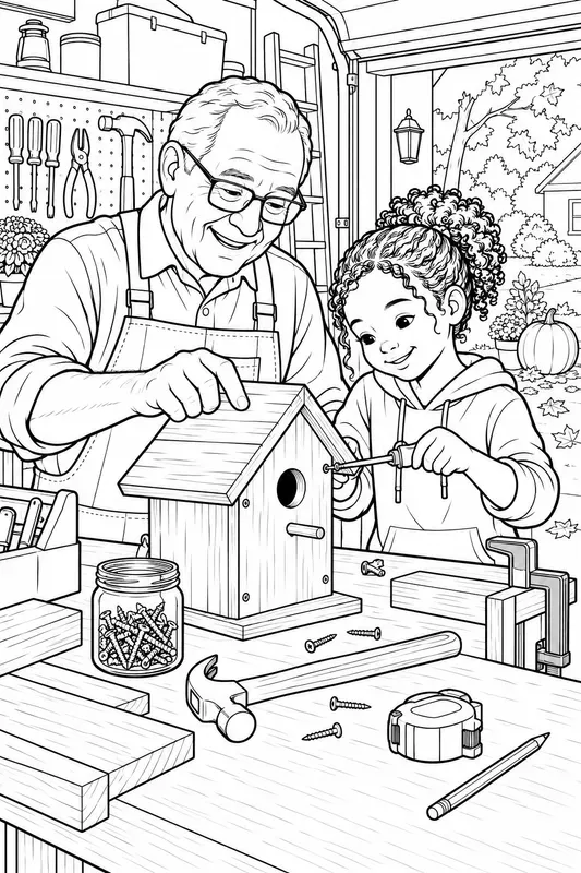 Thanksgiving Neighbor Kindness Colorings