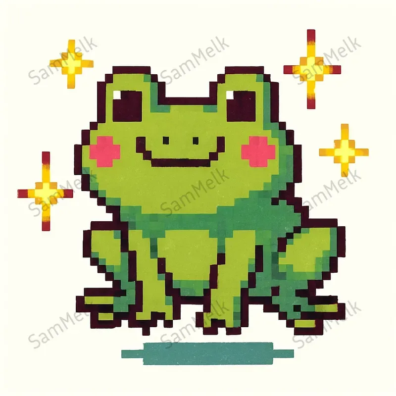 Charming Pixel Art Characters