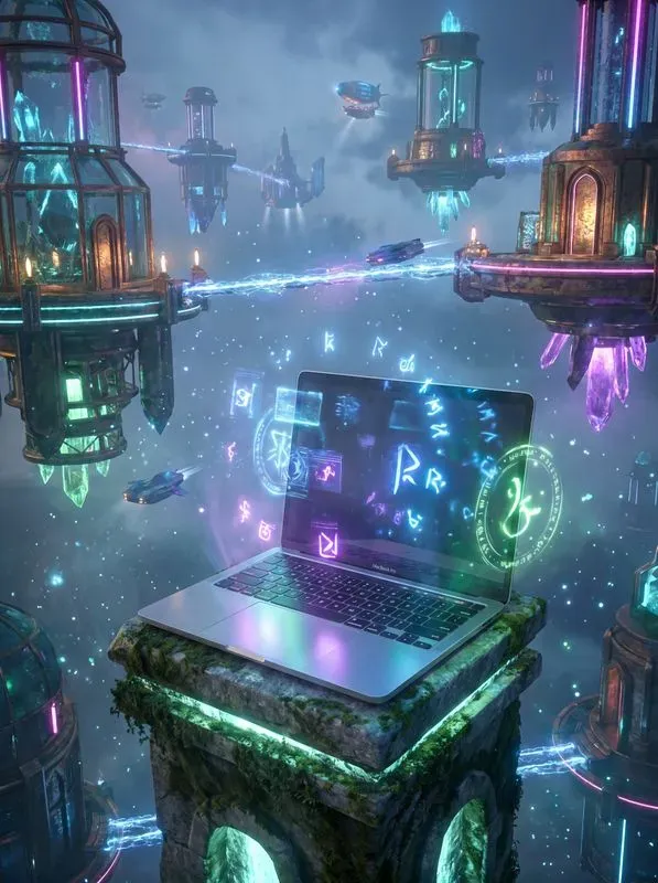 Macbooks In Fantasy Worlds