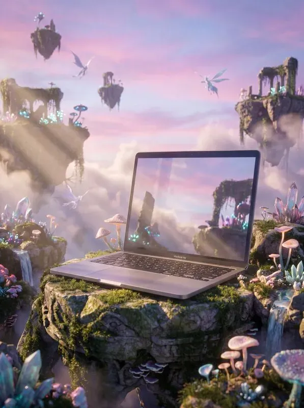 Macbooks In Fantasy Worlds