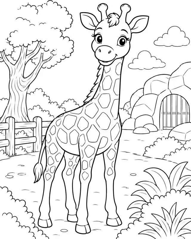 Coloring Book Page Generator
