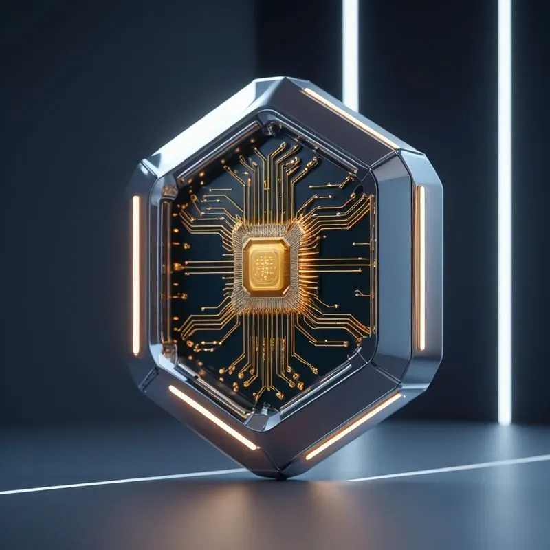 Isometric 3D Futuristic Tech App Icons