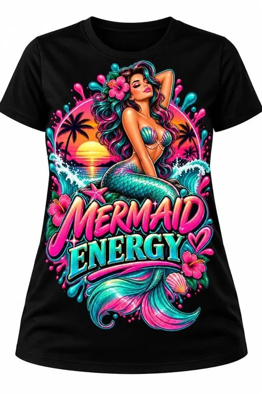 Neon Tropical Tshirt Generator