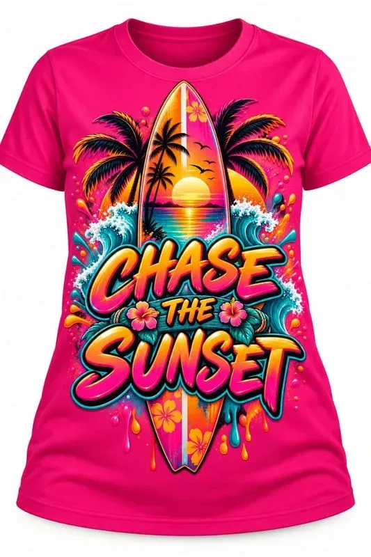 Neon Tropical Tshirt Generator