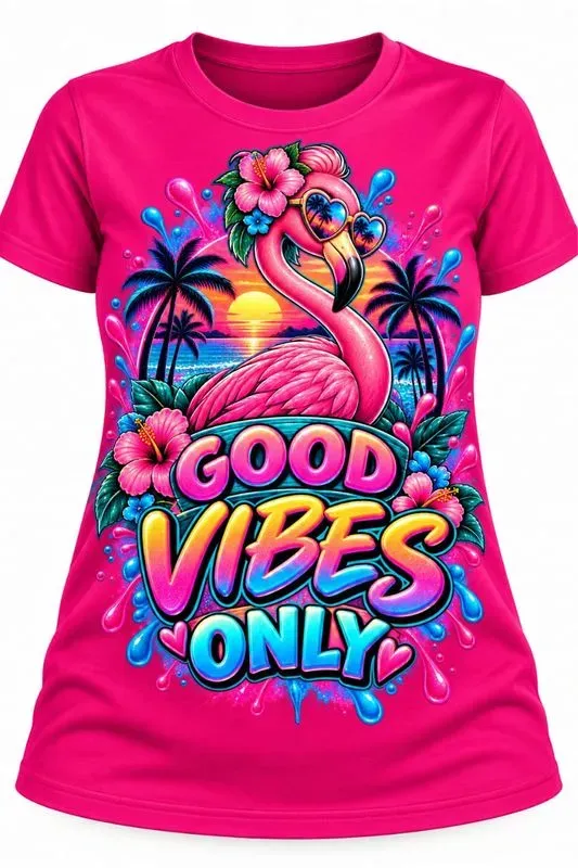 Neon Tropical Tshirt Generator