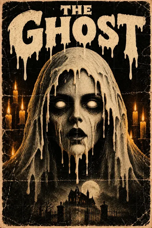 Vintage Horror Monster Poster Art