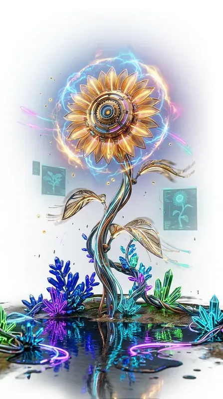 Cyberpunk Fantasy Plants