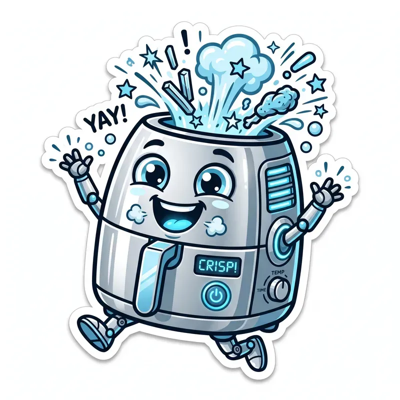 Kawaii Kitchen Appliance Stickers