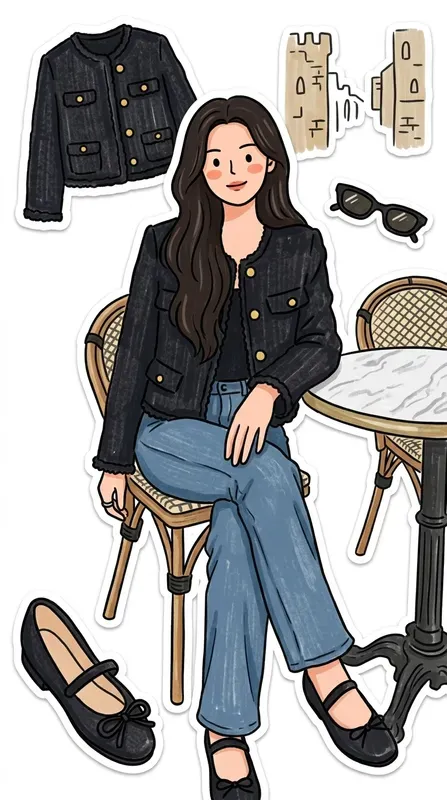 Whimsical 2d Handdrawn Sticker Doodles