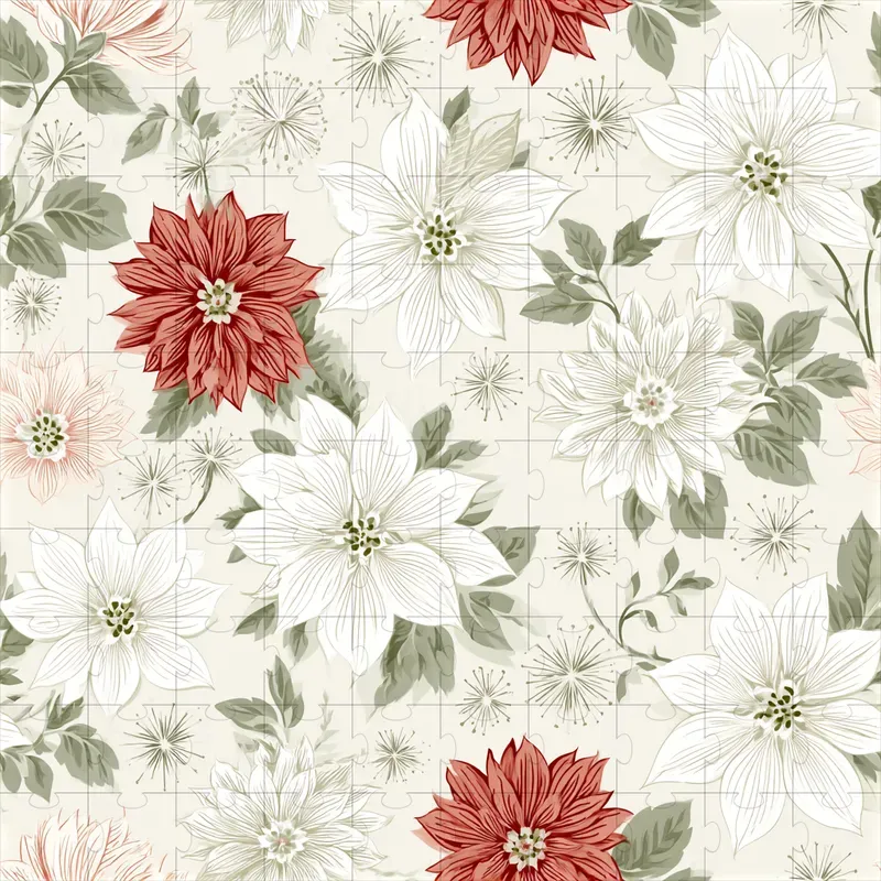 Elegant European Christmas Patterns
