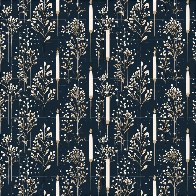 Elegant European Christmas Patterns