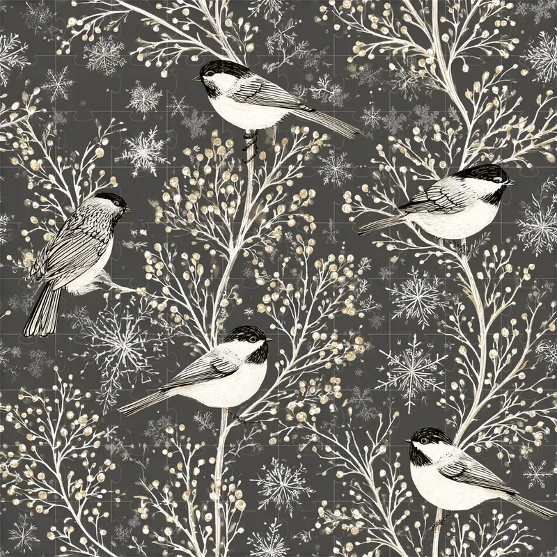 Elegant European Christmas Patterns