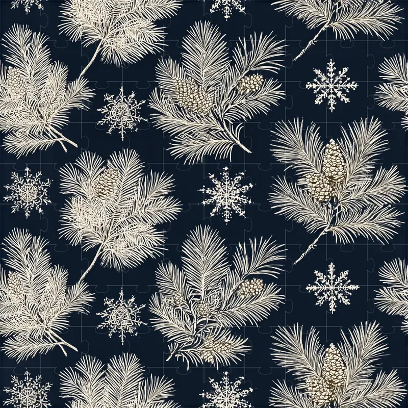 Elegant European Christmas Patterns